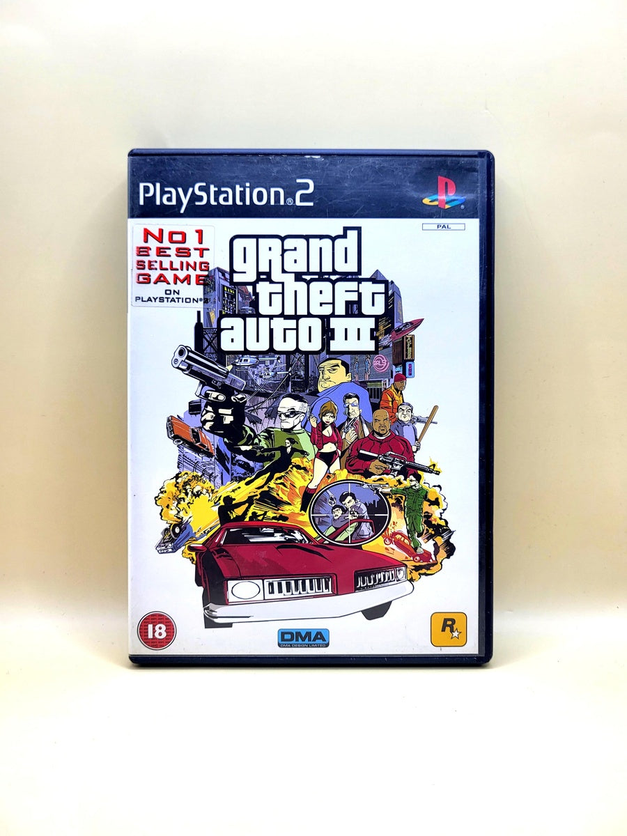 Grand Theft Auto III (No Manual) - PlayStation 2 - PS2
