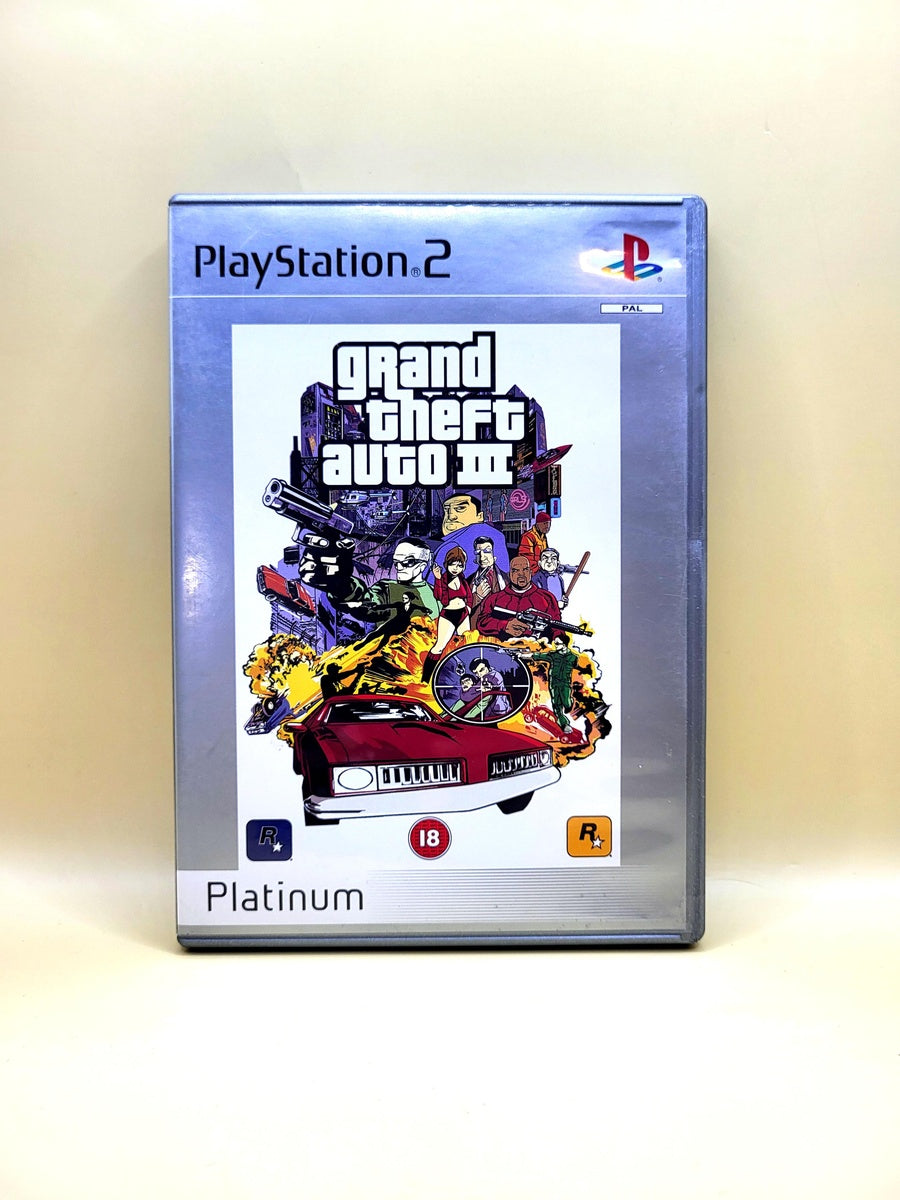 Grand Theft Auto III Platinum - PlayStation 2 - PS2