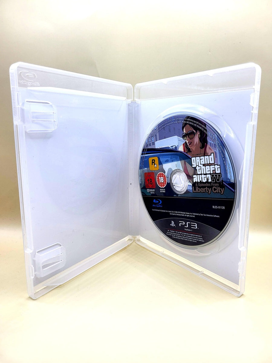 Grand Theft Auto IV & Episodes From Liberty City The Complete Edition (No Manual) - PlayStation 3 - PS3