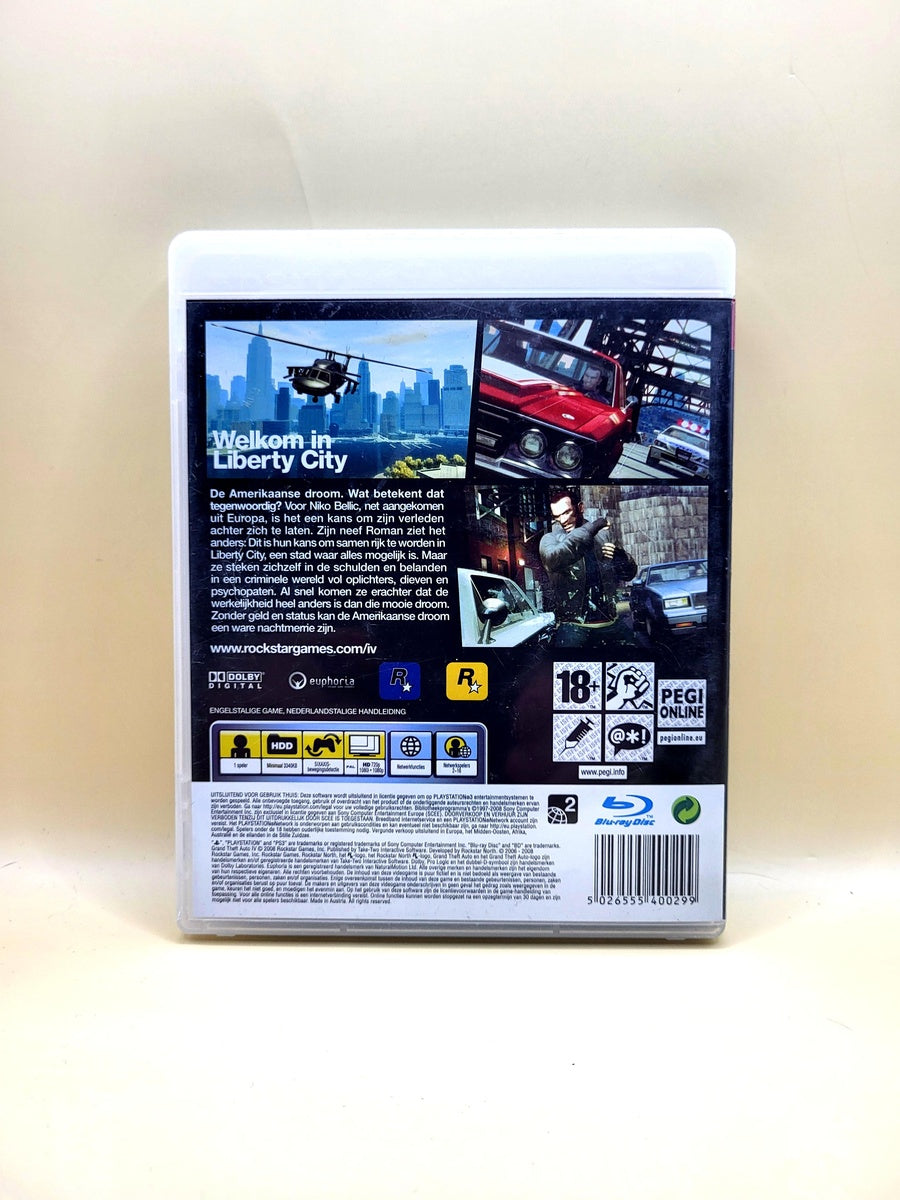 Grand Theft Auto IV - PlayStation 3 - PS3