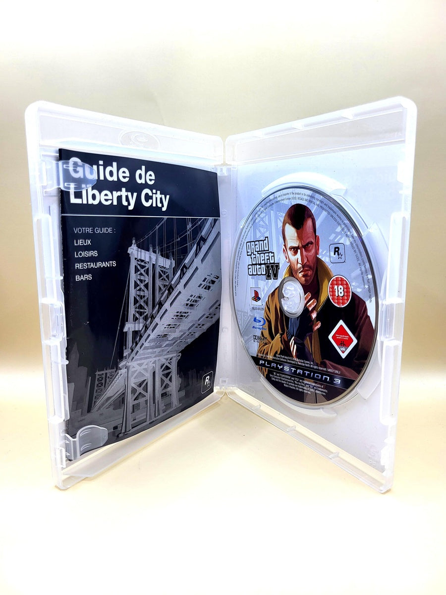 Grand Theft Auto IV With Map - PlayStation 3 - PS3