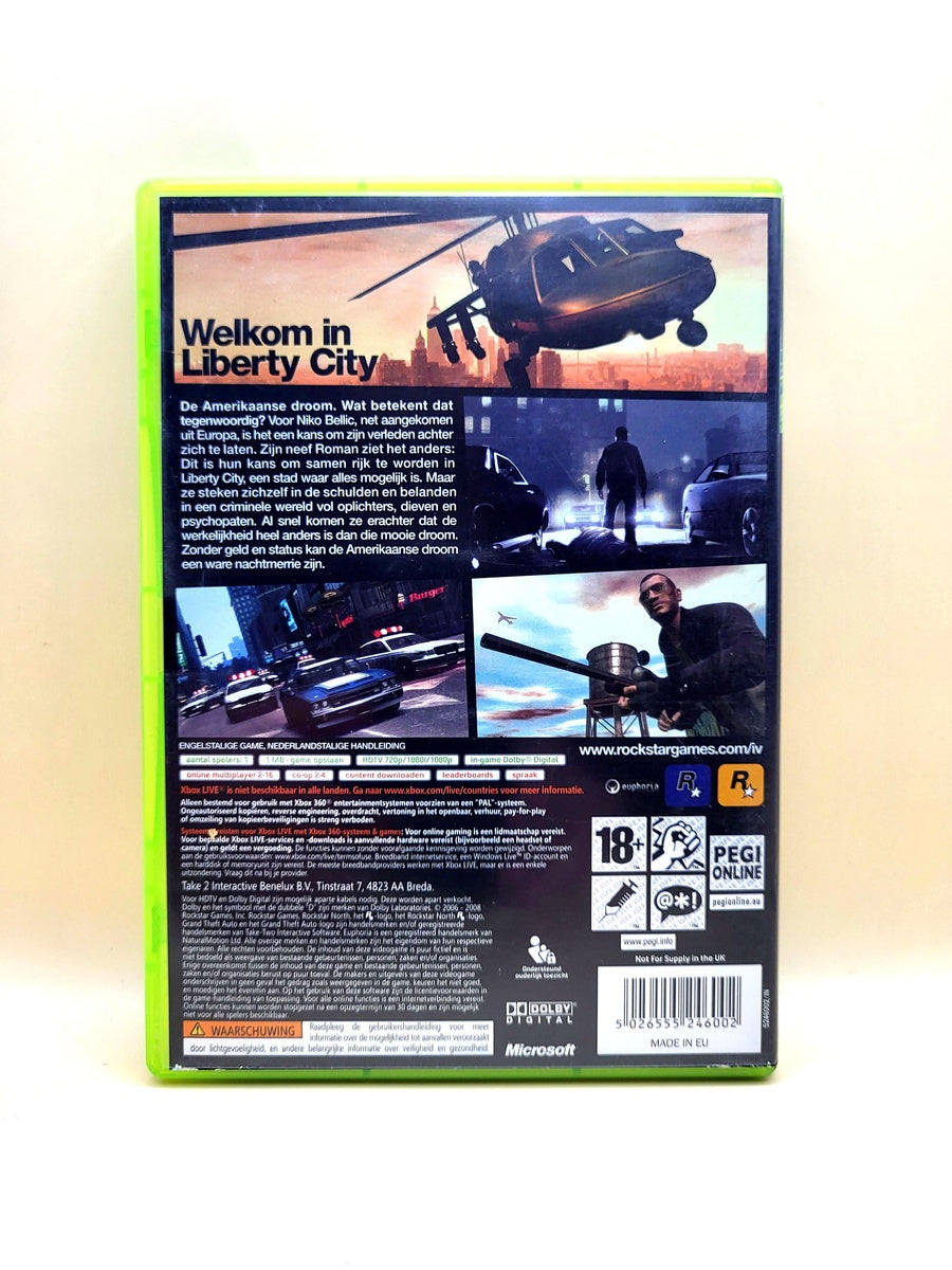 Grand Theft Auto IV - Xbox 360