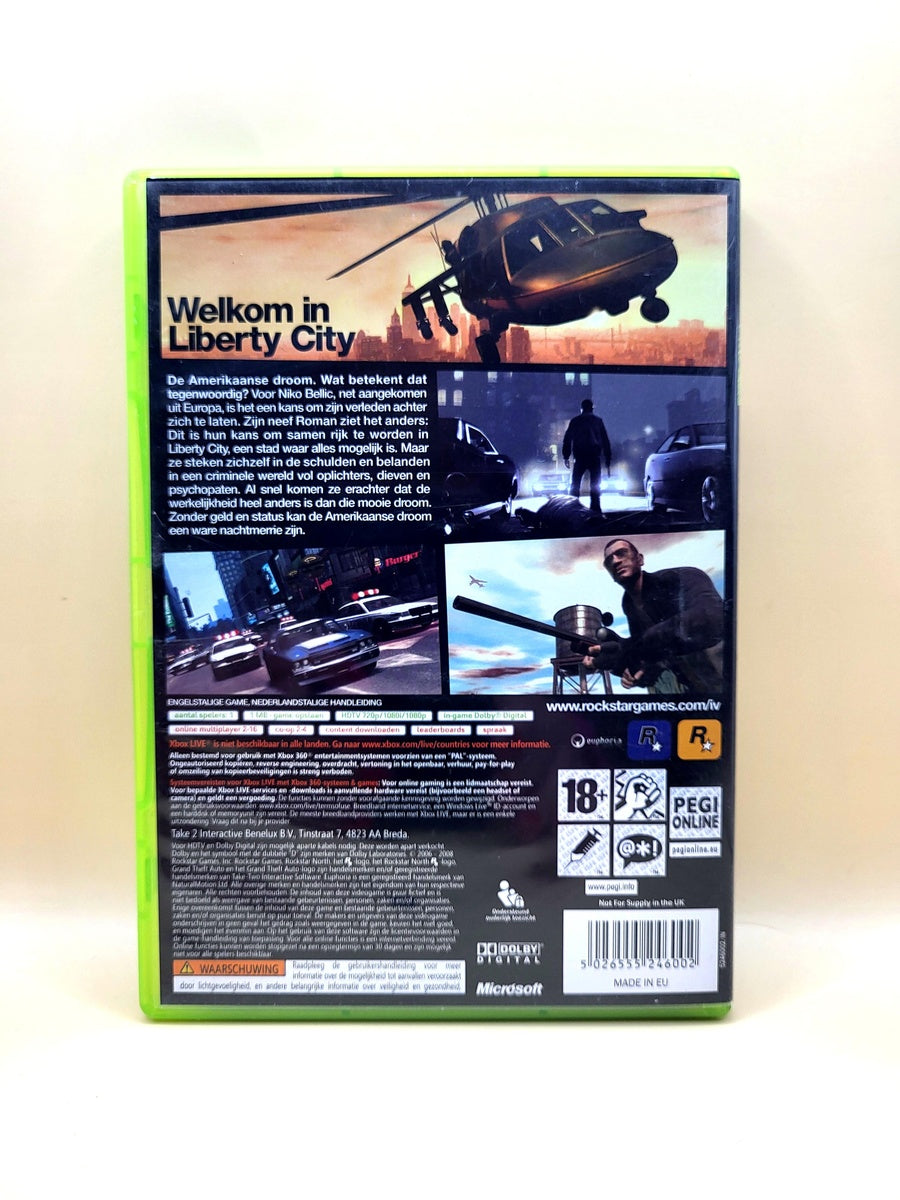 Grand Theft Auto IV - Xbox 360