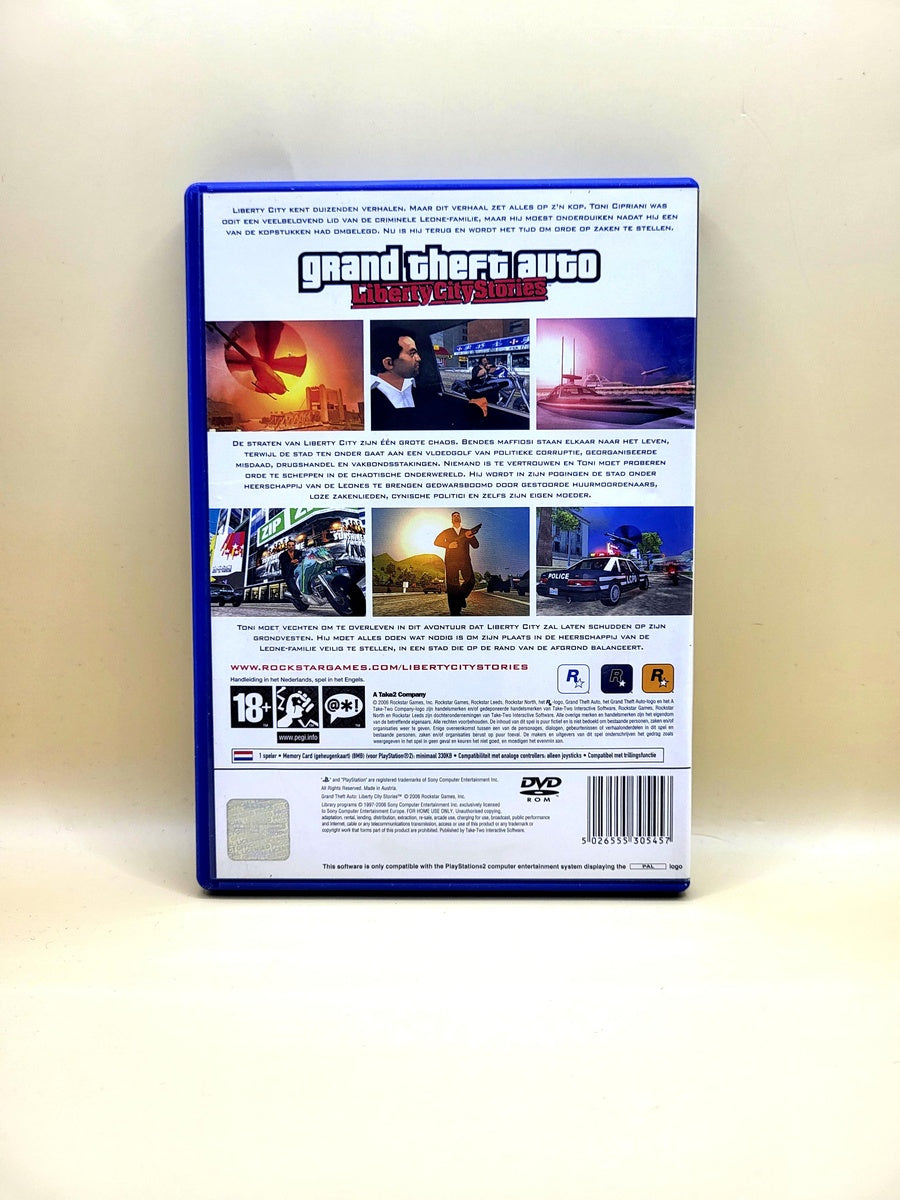 Grand Theft Auto Liberty City Stories - PlayStation 2 - PS2 1