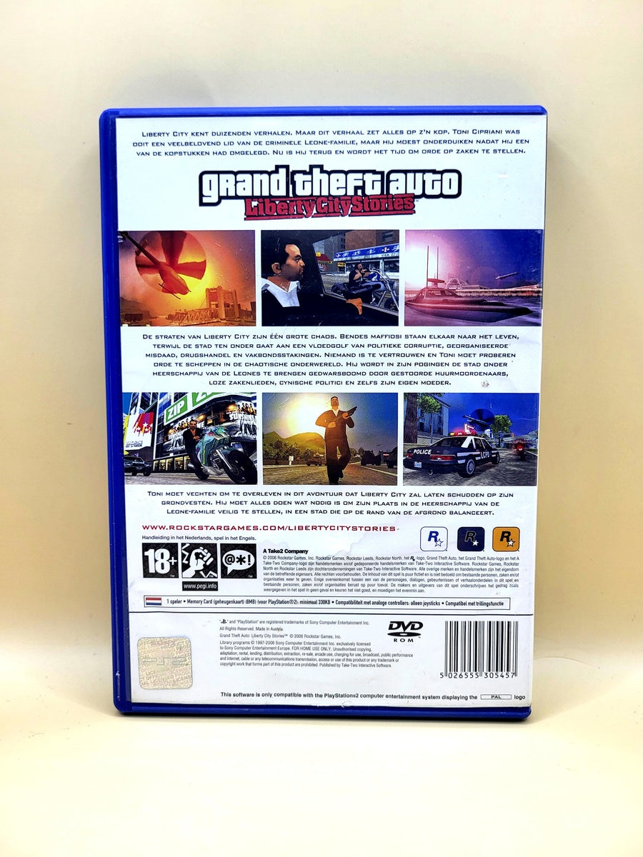 Grand Theft Auto Liberty City Stories - PlayStation 2 - PS2