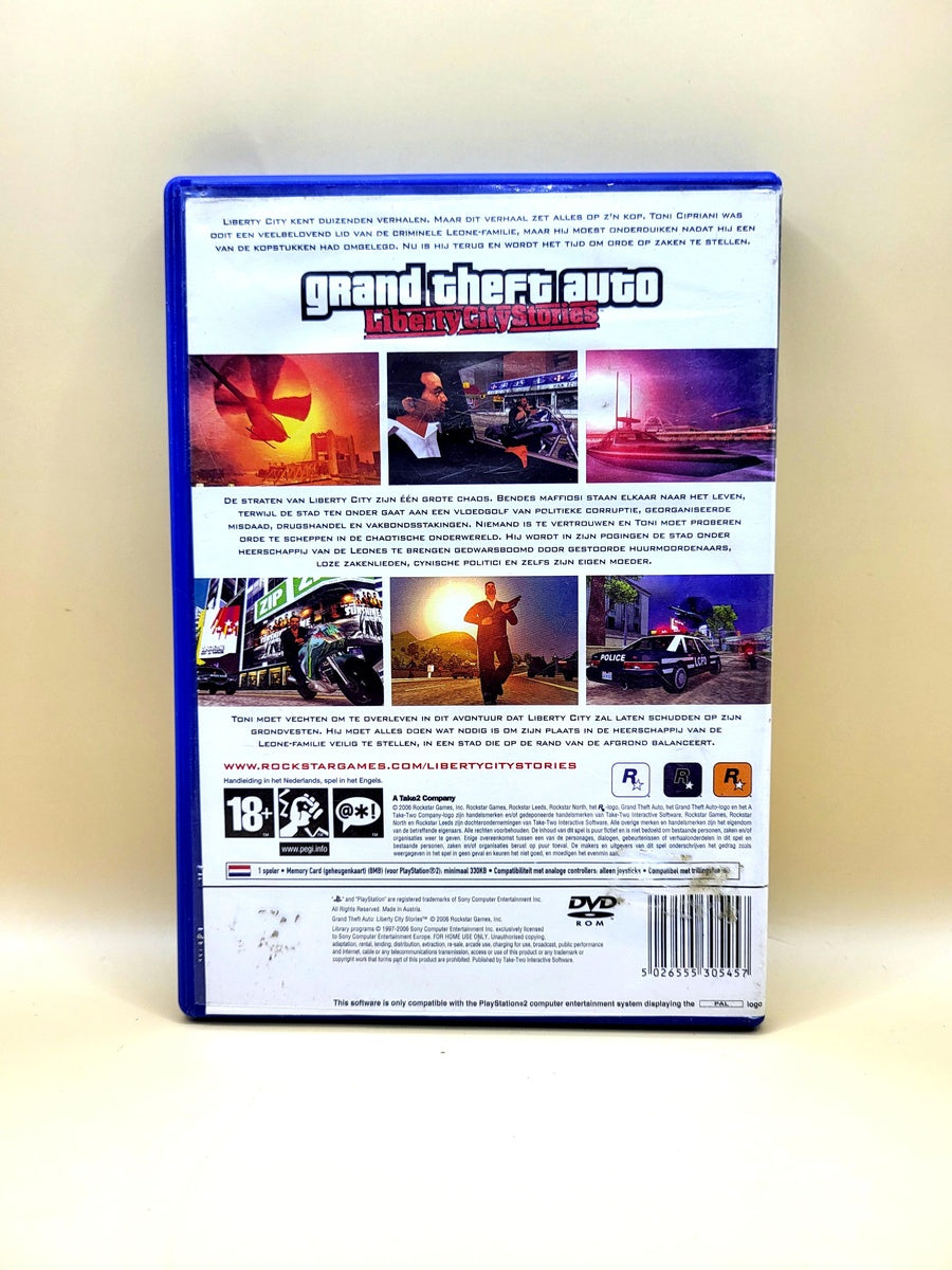 Grand Theft Auto Liberty City Stories (Geen Boekje) - PlayStation 2 - PS2