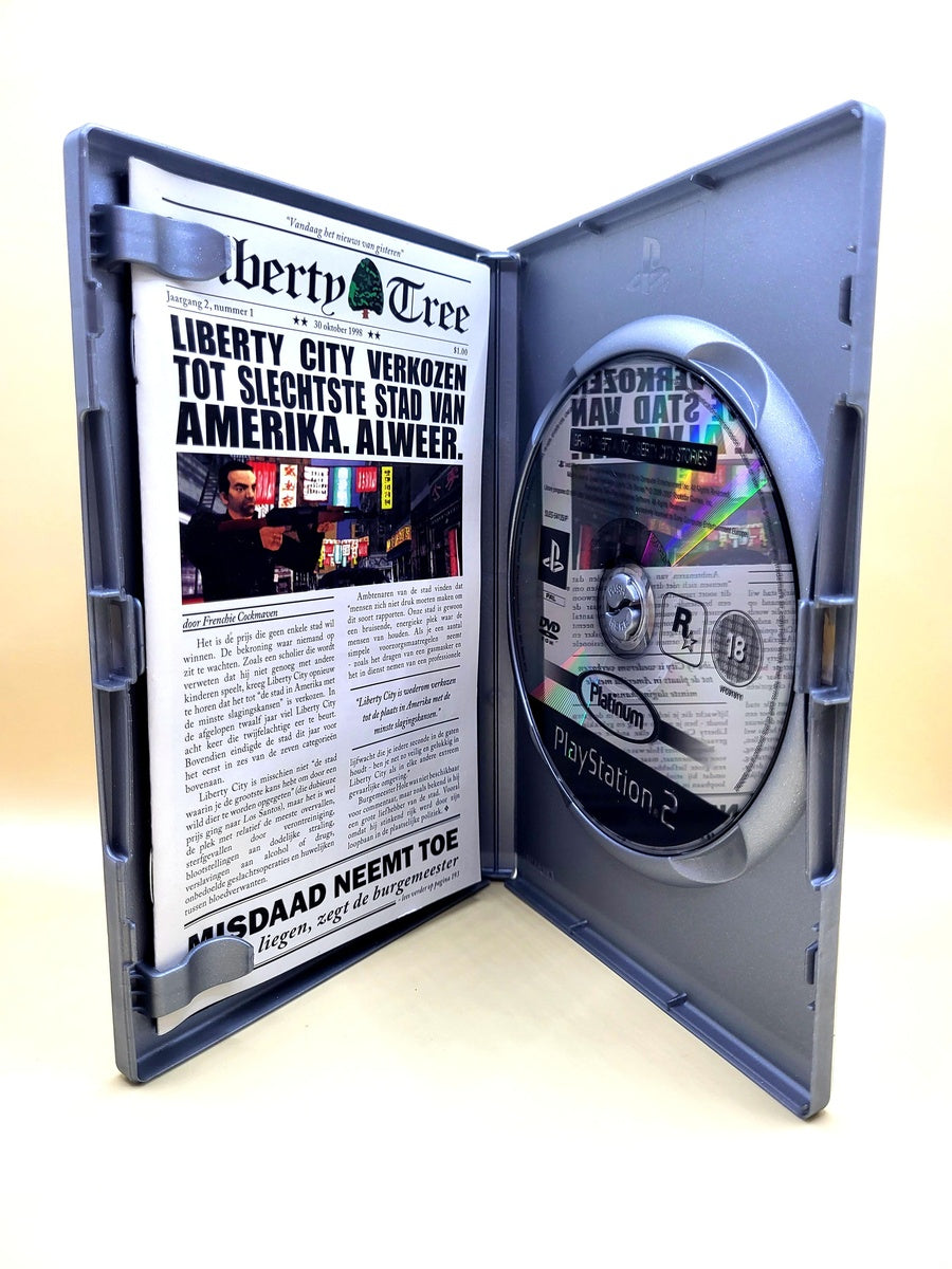Grand Theft Auto Liberty City Stories Platinum - PlayStation 2 - PS2