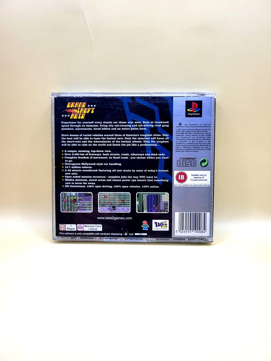 Grand Theft Auto Platinum - PlayStation 1 - PS1
