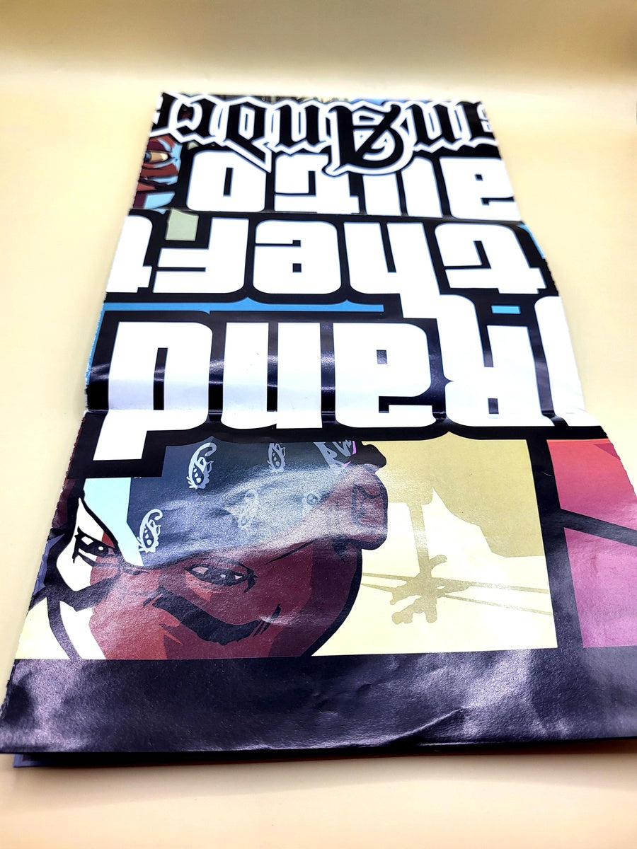 Grand Theft Auto San Andreas Map Poster