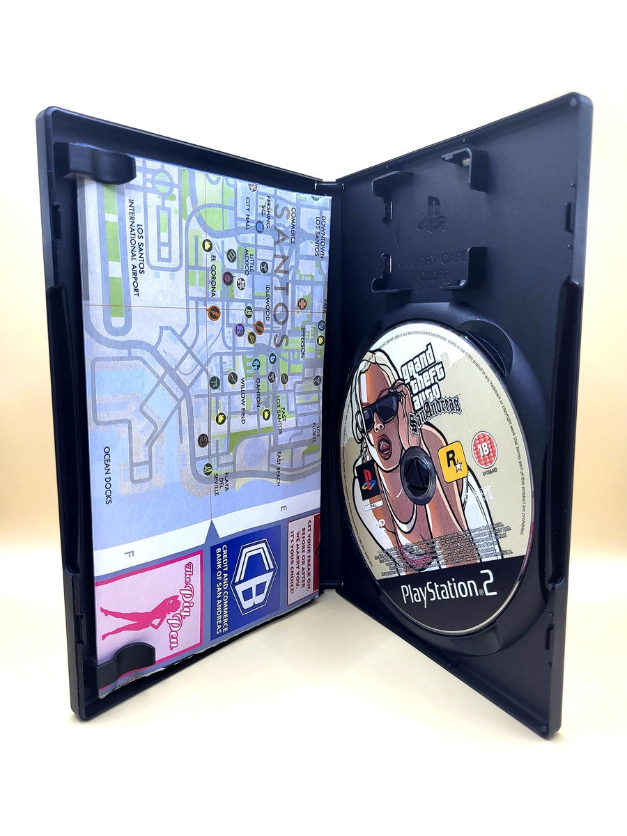 Grand Theft Auto San Andreas - PlayStation 2 - PS2