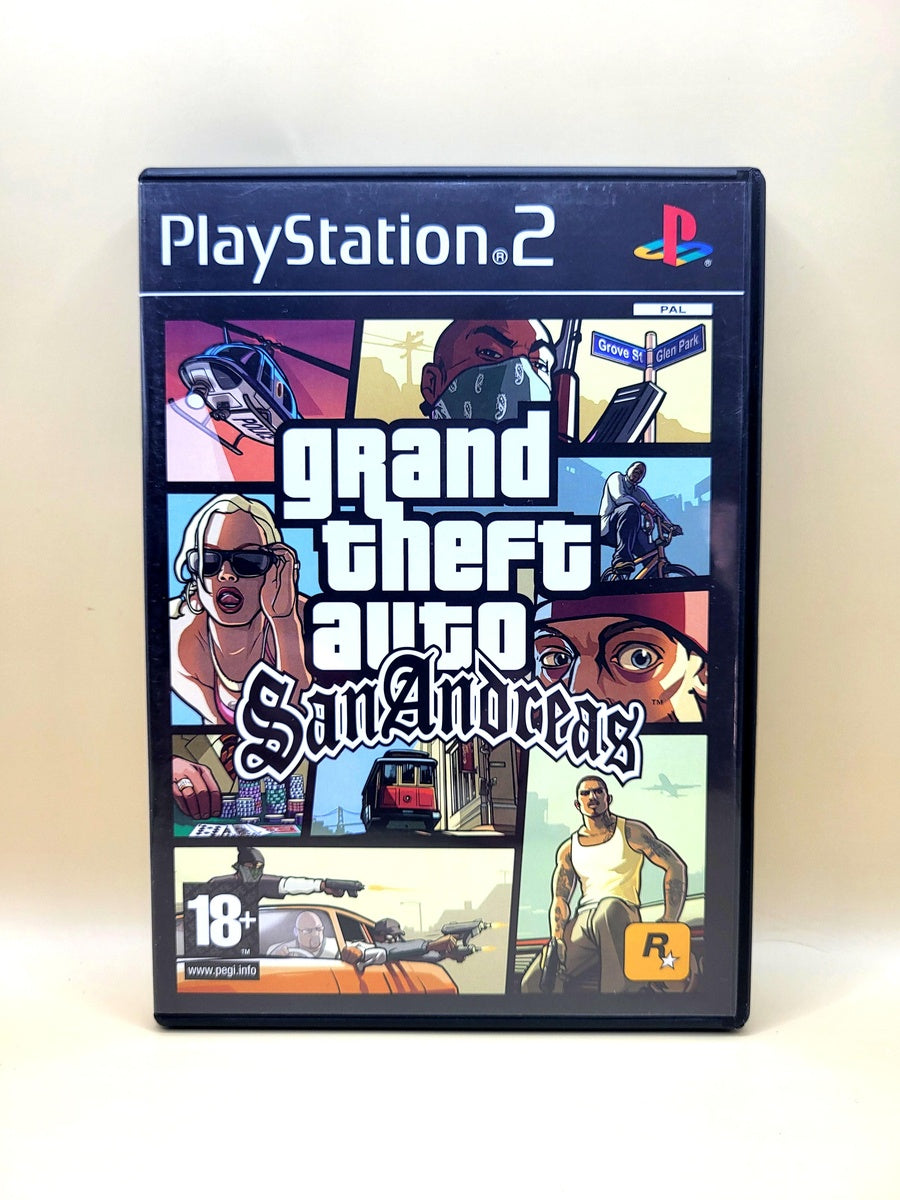 Grand Theft Auto San Andreas - PlayStation 2 - PS2