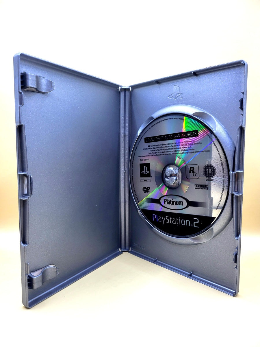 Grand Theft Auto San Andreas Platinum (Geen Boekje) - PlayStation 2 - PS2