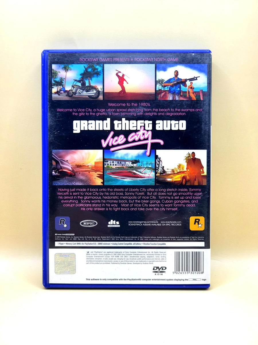 Grand Theft Auto Vice City (Geen Boekje) - PlayStation 2 - PS2