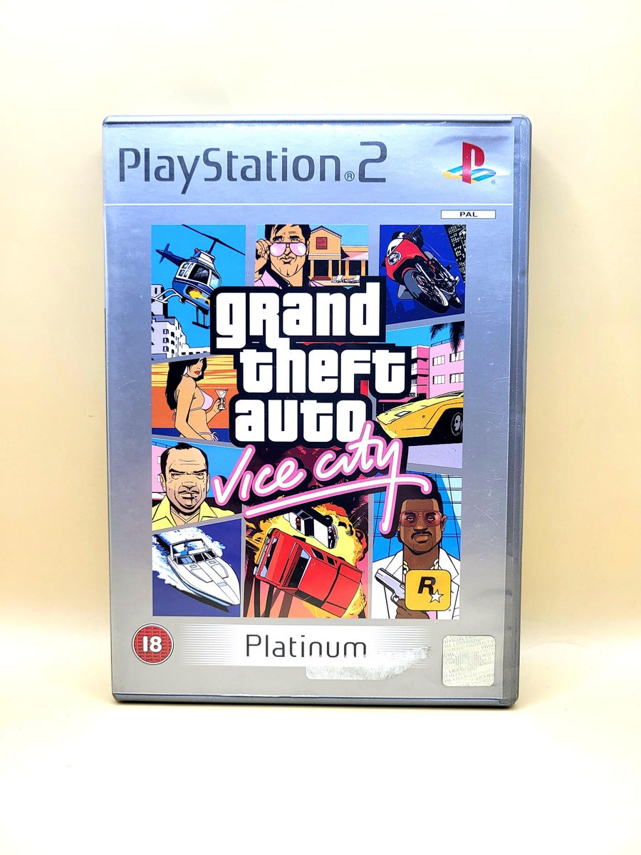 Grand Theft Auto Vice City (Platinum) - PlayStation 2 - PS2
