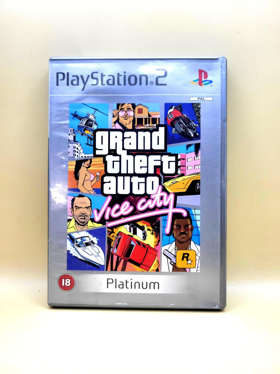 Grand Theft Auto Vice City Platinum (Geen Boekje) - PlayStation 2 - PS2