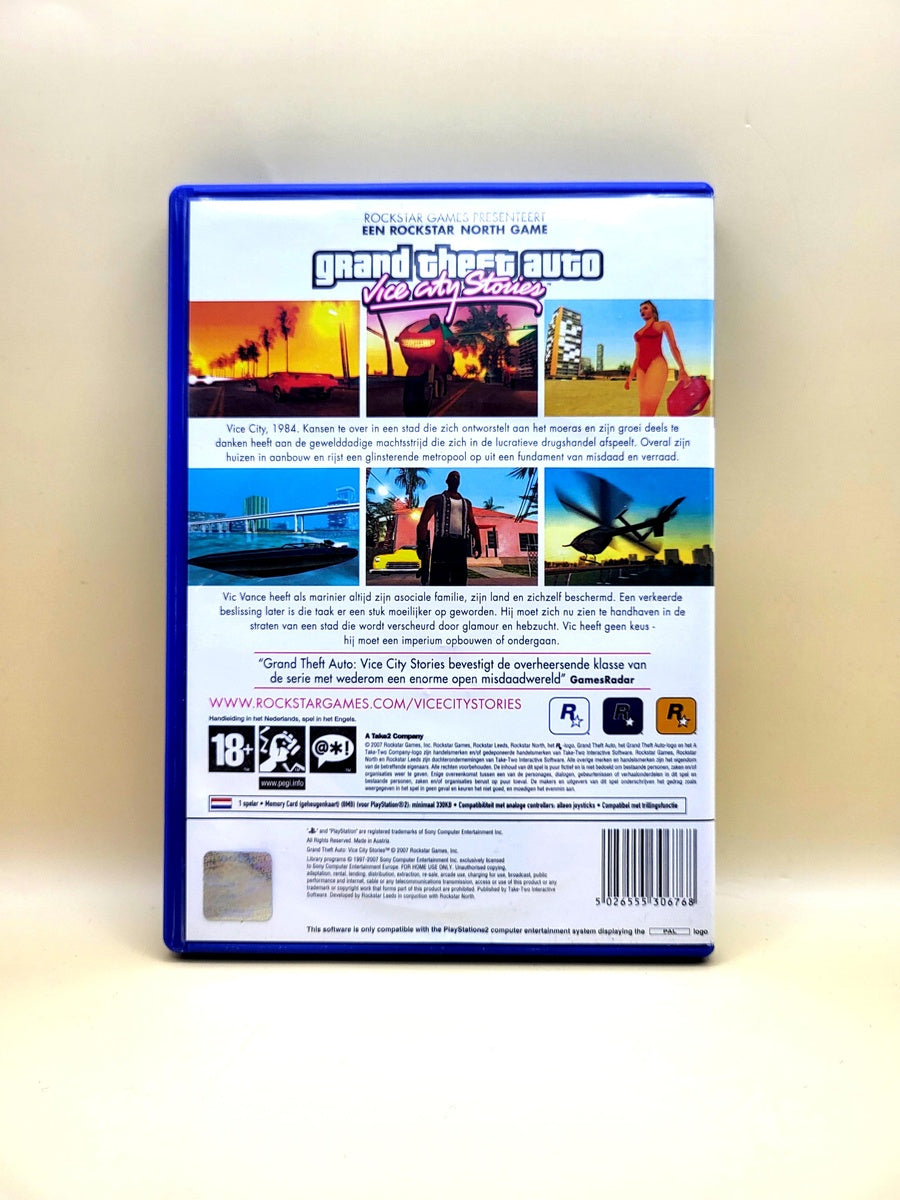 Grand Theft Auto Vice City Stories - PlayStation 2 - PS2