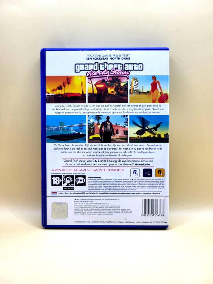 Grand Theft Auto Vice City Stories (Geen Boekje) - PlayStation 2 - PS2