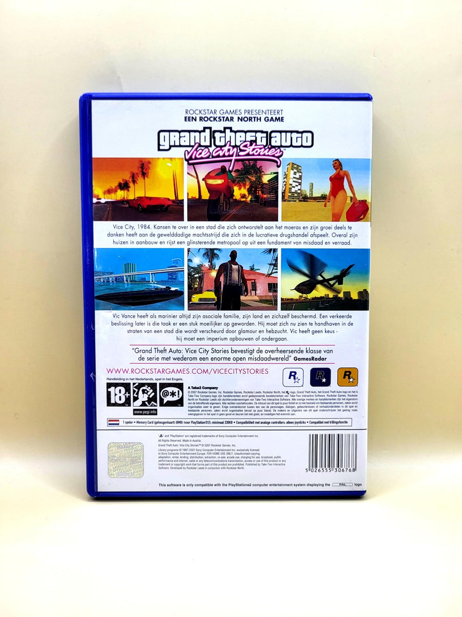 Grand Theft Auto Vice City Stories - PlayStation 2 - PS2