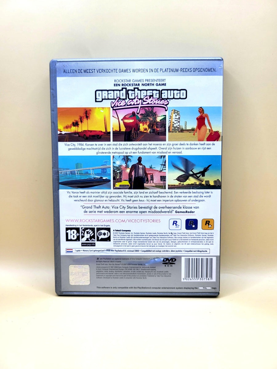 Grand Theft Auto Vice City Stories (Platinum) - PlayStation 2 - PS2