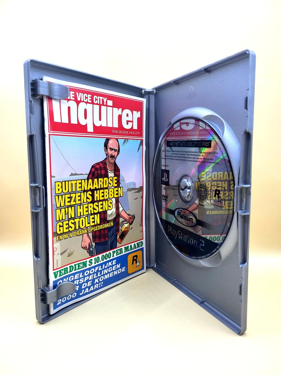 Grand Theft Auto Vice City Stories (Platinum) - PlayStation 2 - PS2