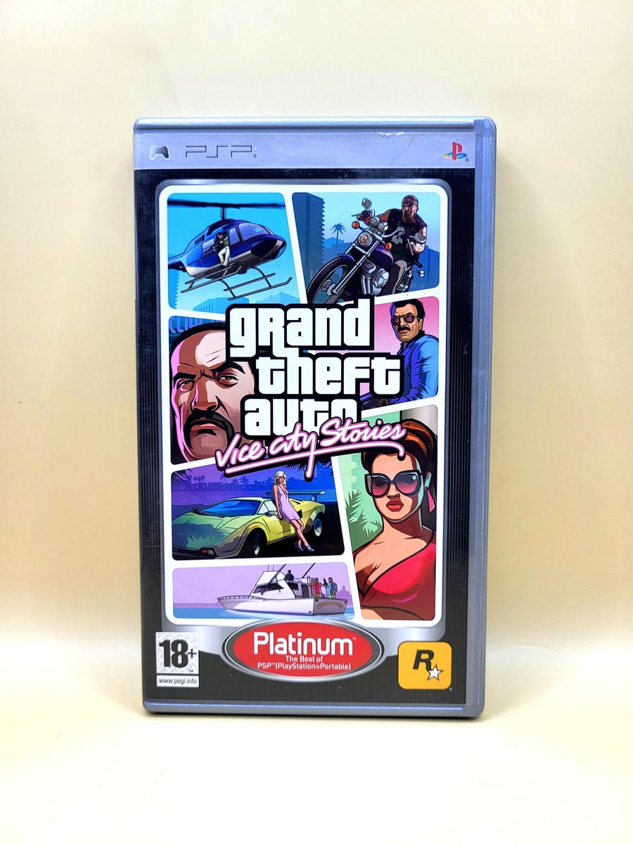 Grand Theft Auto Vice City Stories Platinum - PlayStation Portable - PSP