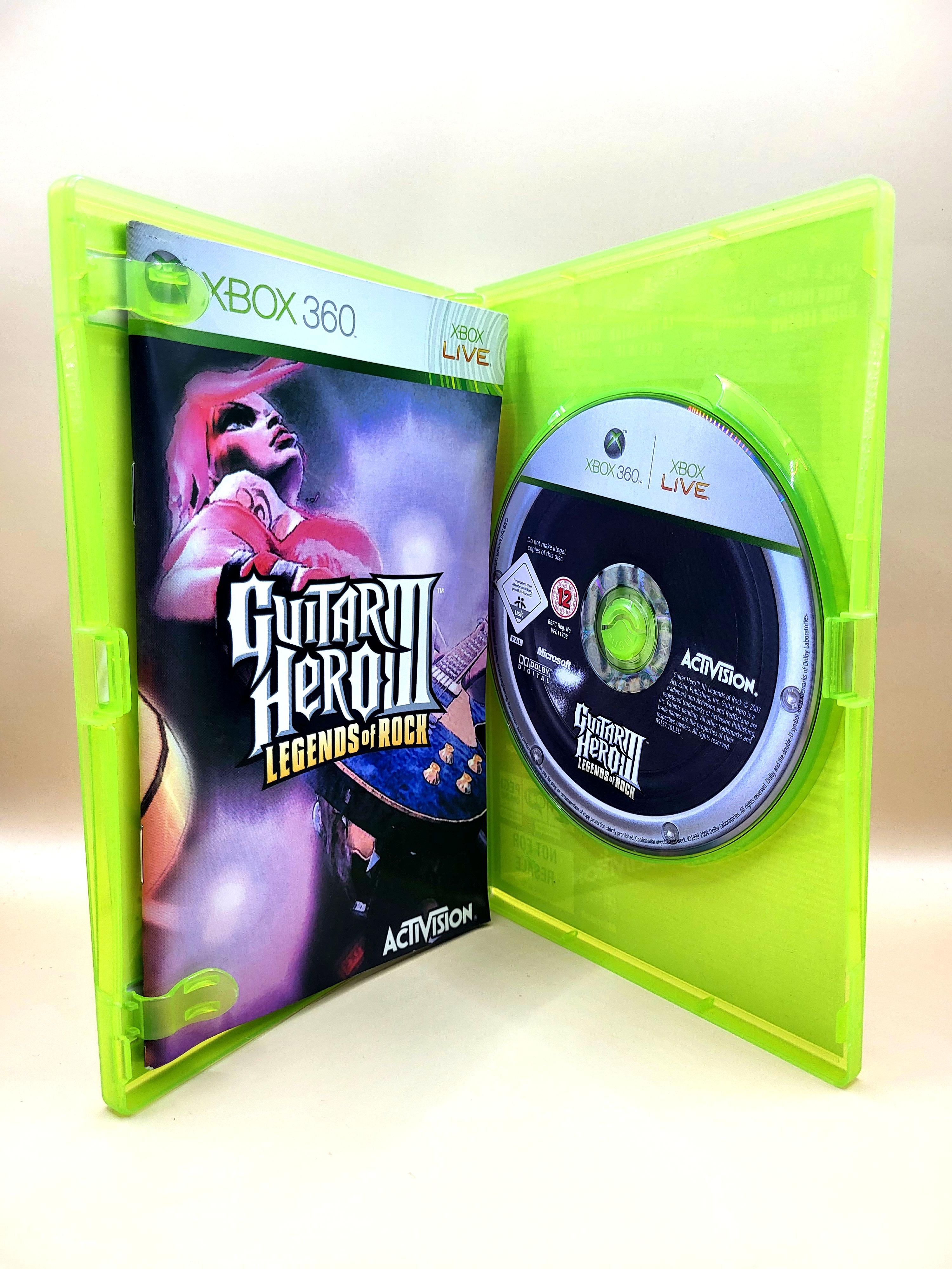 Guitar Hero III 3: Legends of Rock (Game Only) - Xbox 360