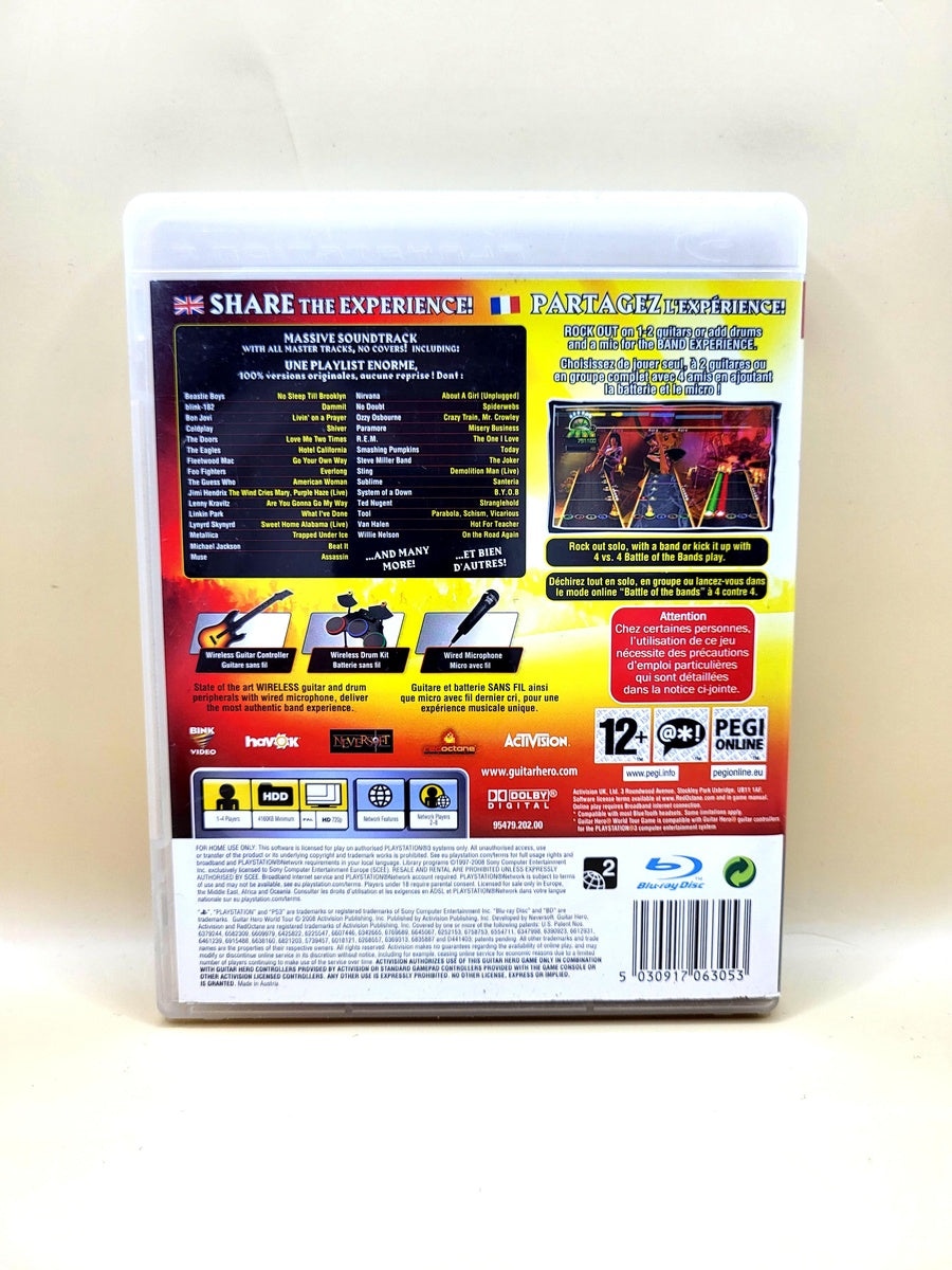 Guitar Hero World Tour - PlayStation 3 - PS3