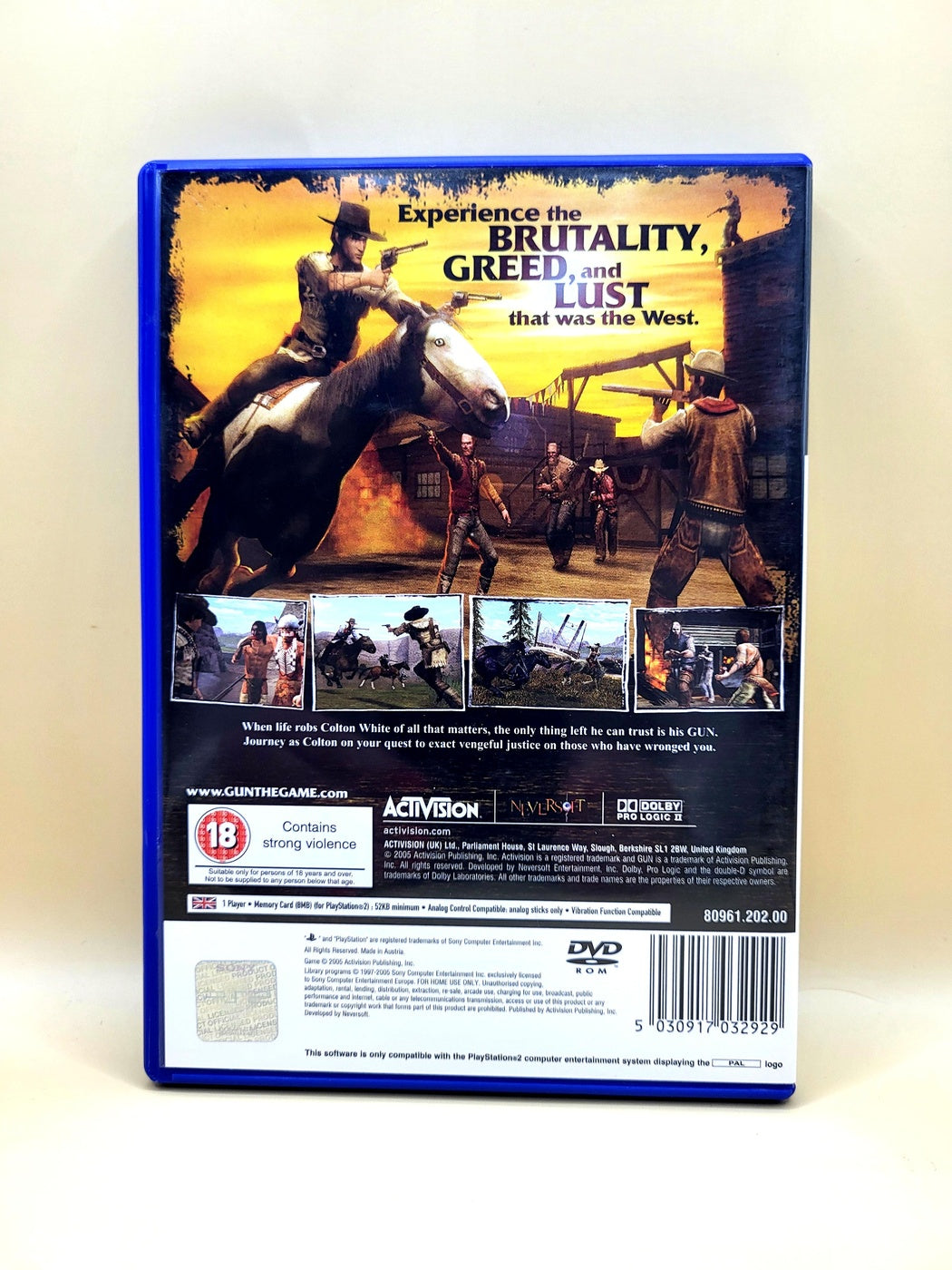 Gun - PlayStation 2 - PS2