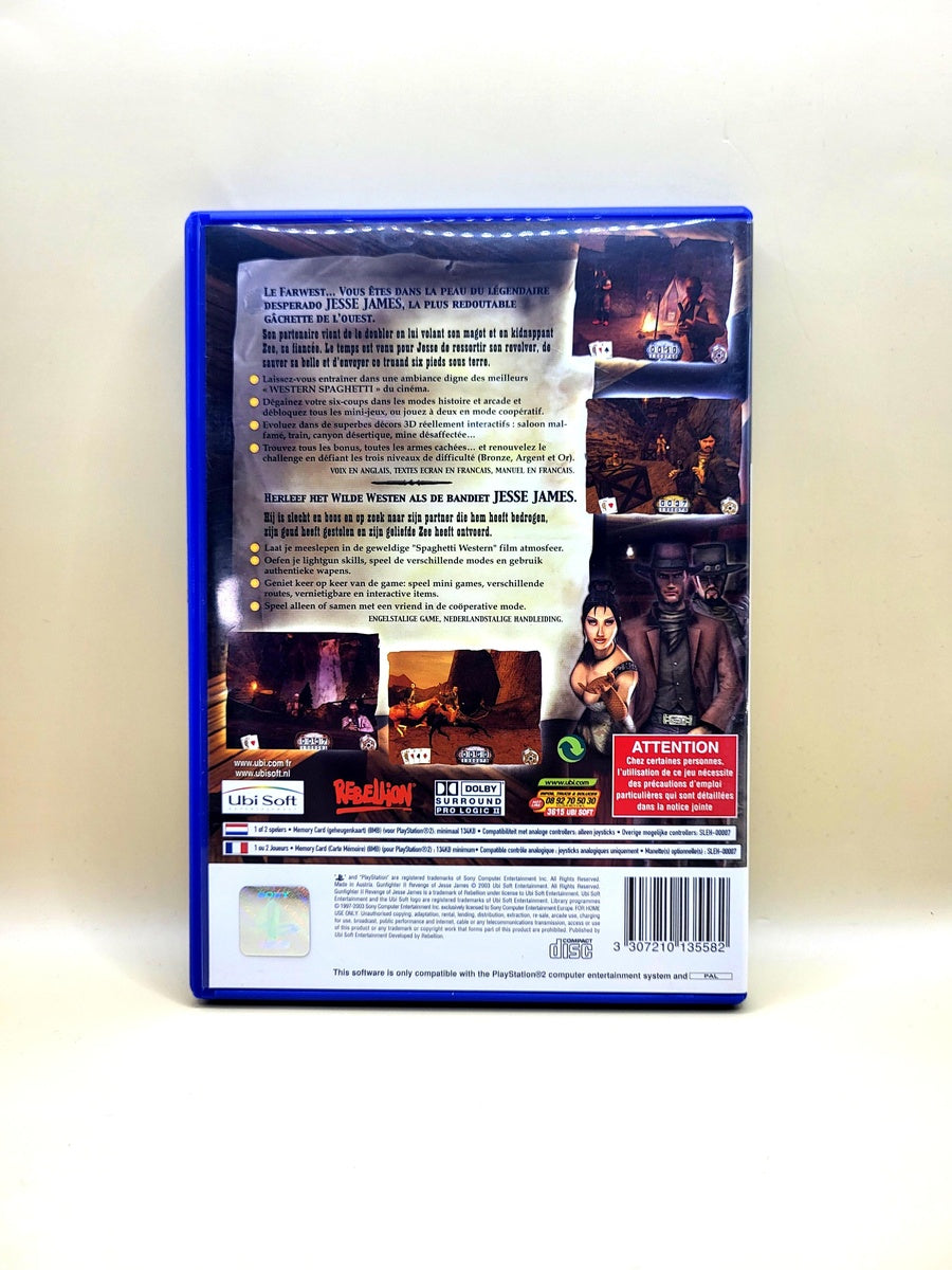 Gunfighter II Revenge of Jesse James - PlayStation 2 - PS2