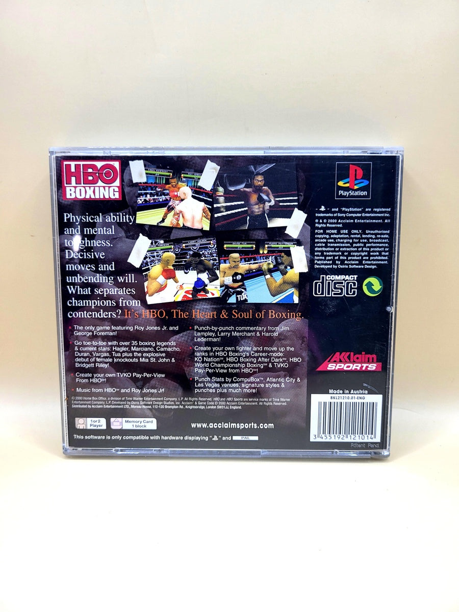 HBO Boxing - PlayStation 1 - PS1
