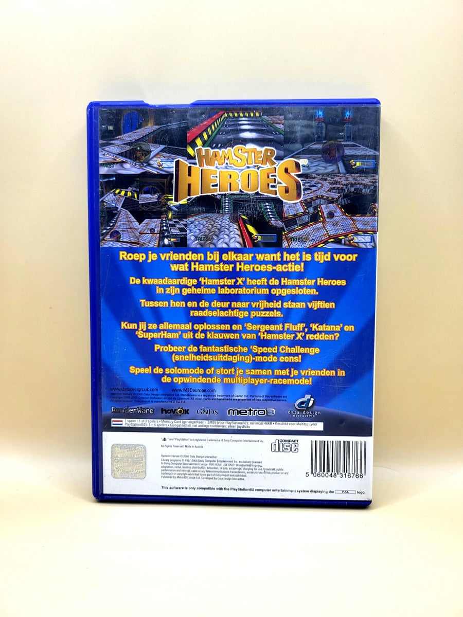 Hamster Heroes - PlayStation 2 - PS2