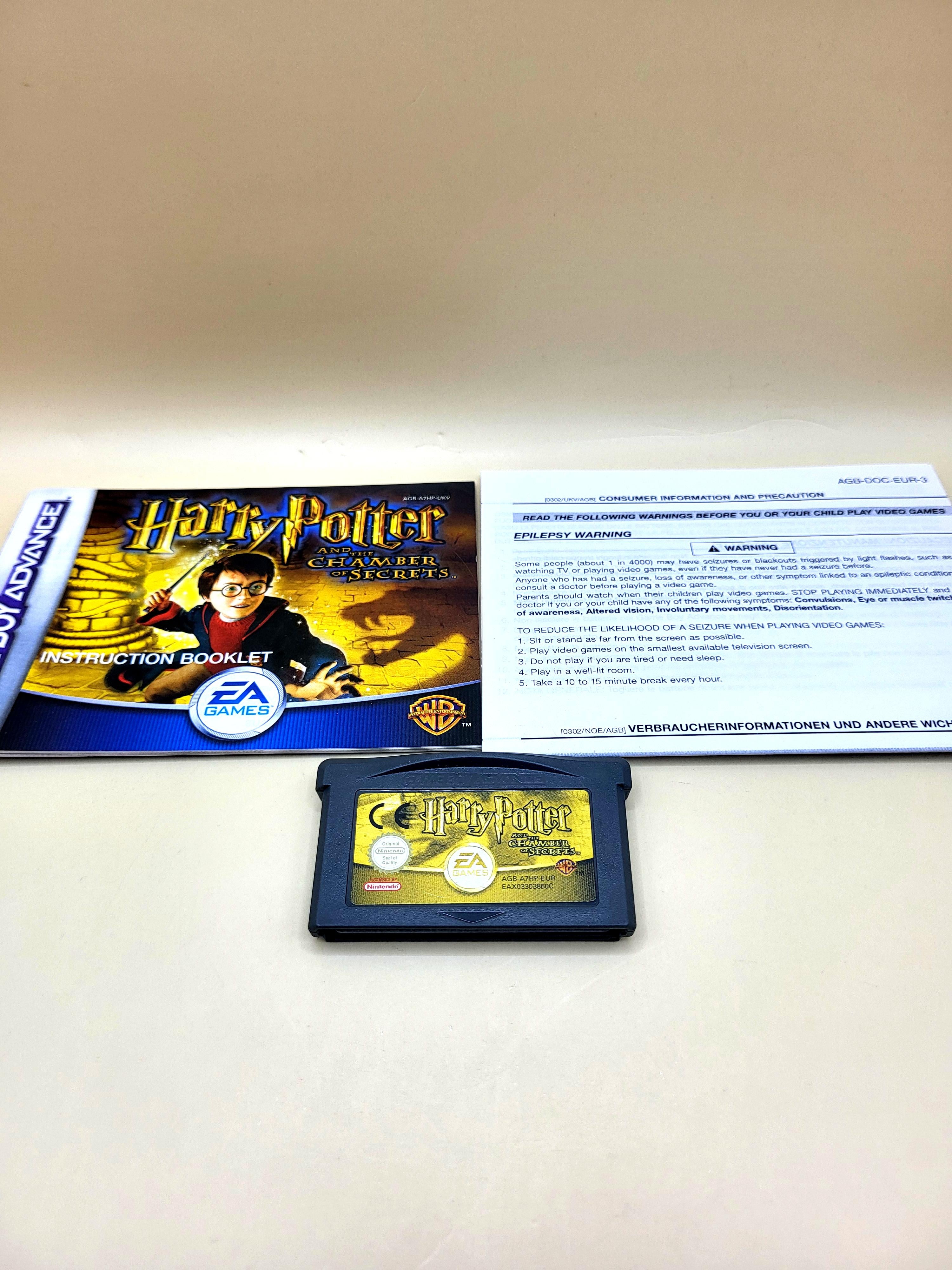 Harry Potter En De Geheime Kamer - Game Boy Advance - GBA