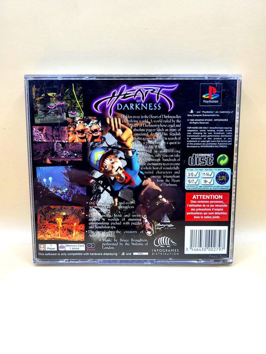 Heart of Darkness - PlayStation 1 - PS1