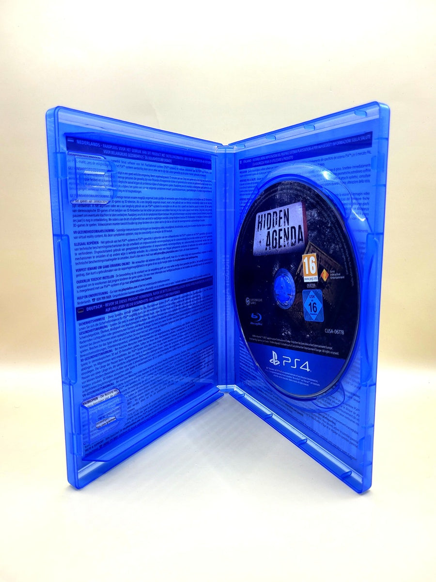 Hidden Agenda - PlayStation 4 - PS4