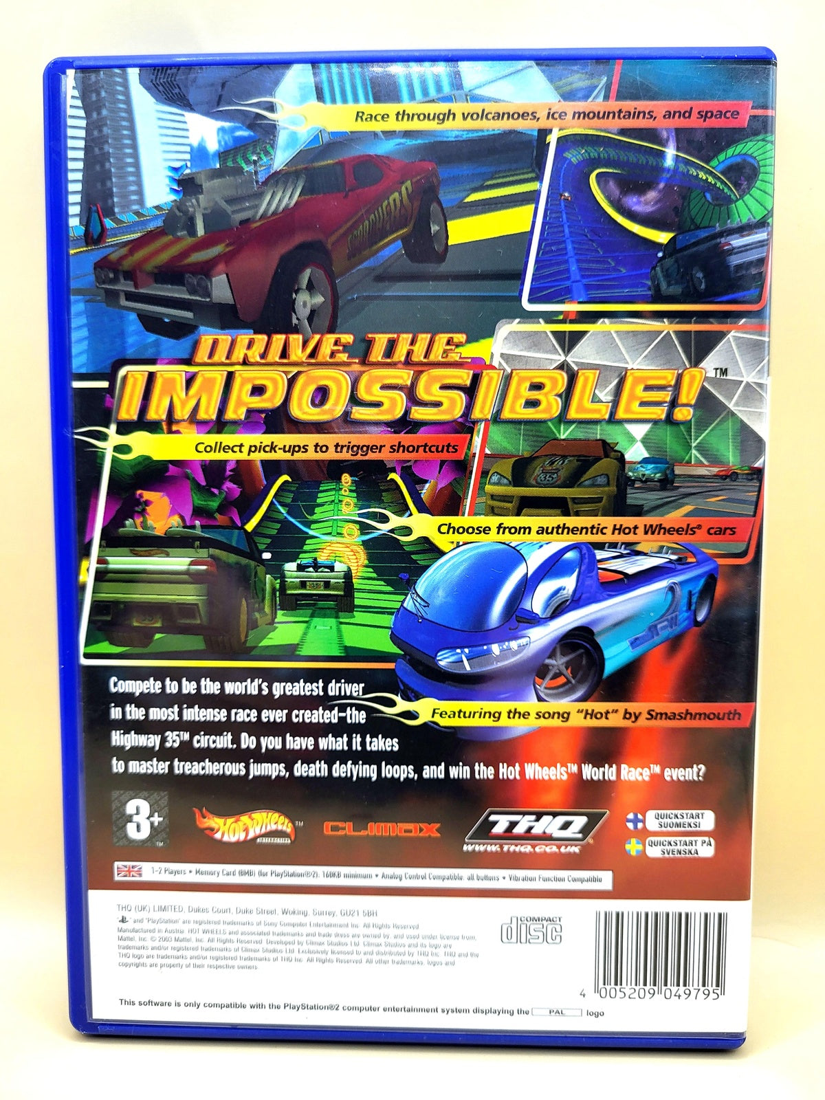 Hot Wheels World Race - PlayStation 2 - PS2