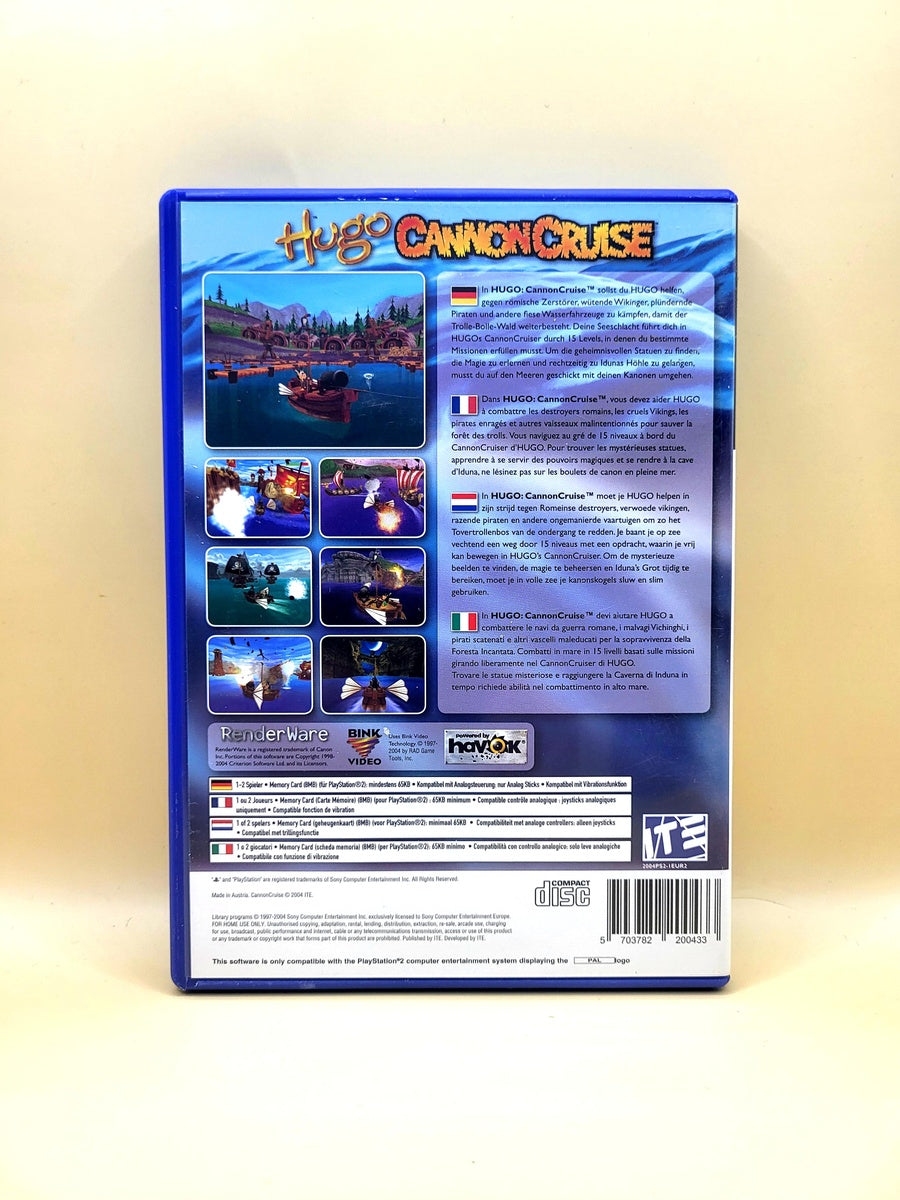Hugo Cannon Cruise - PlayStation 2 - PS2