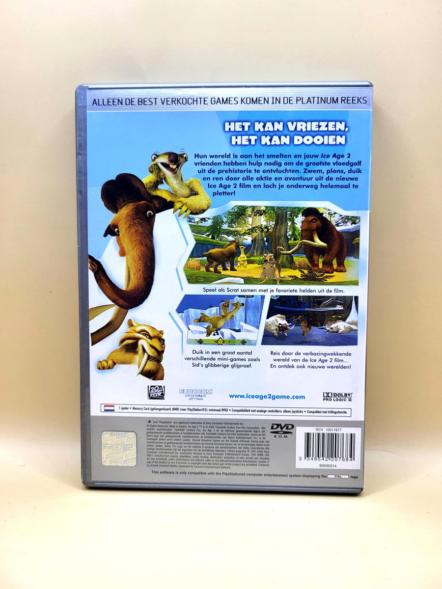 Ice Age 2 The Meltdown (Platinum) - PlayStation 2 - PS2