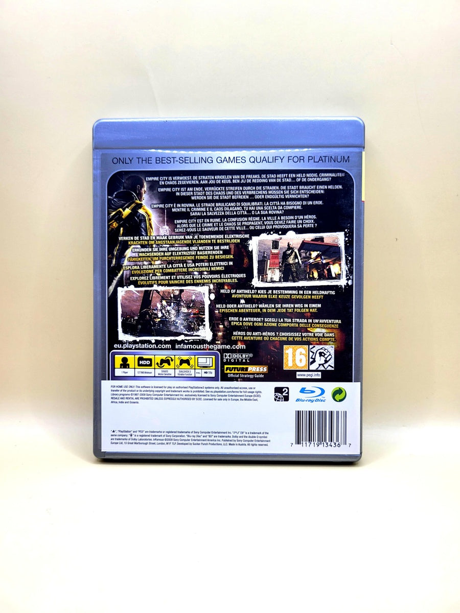 Infamous Platinum - PlayStation 3 - PS3