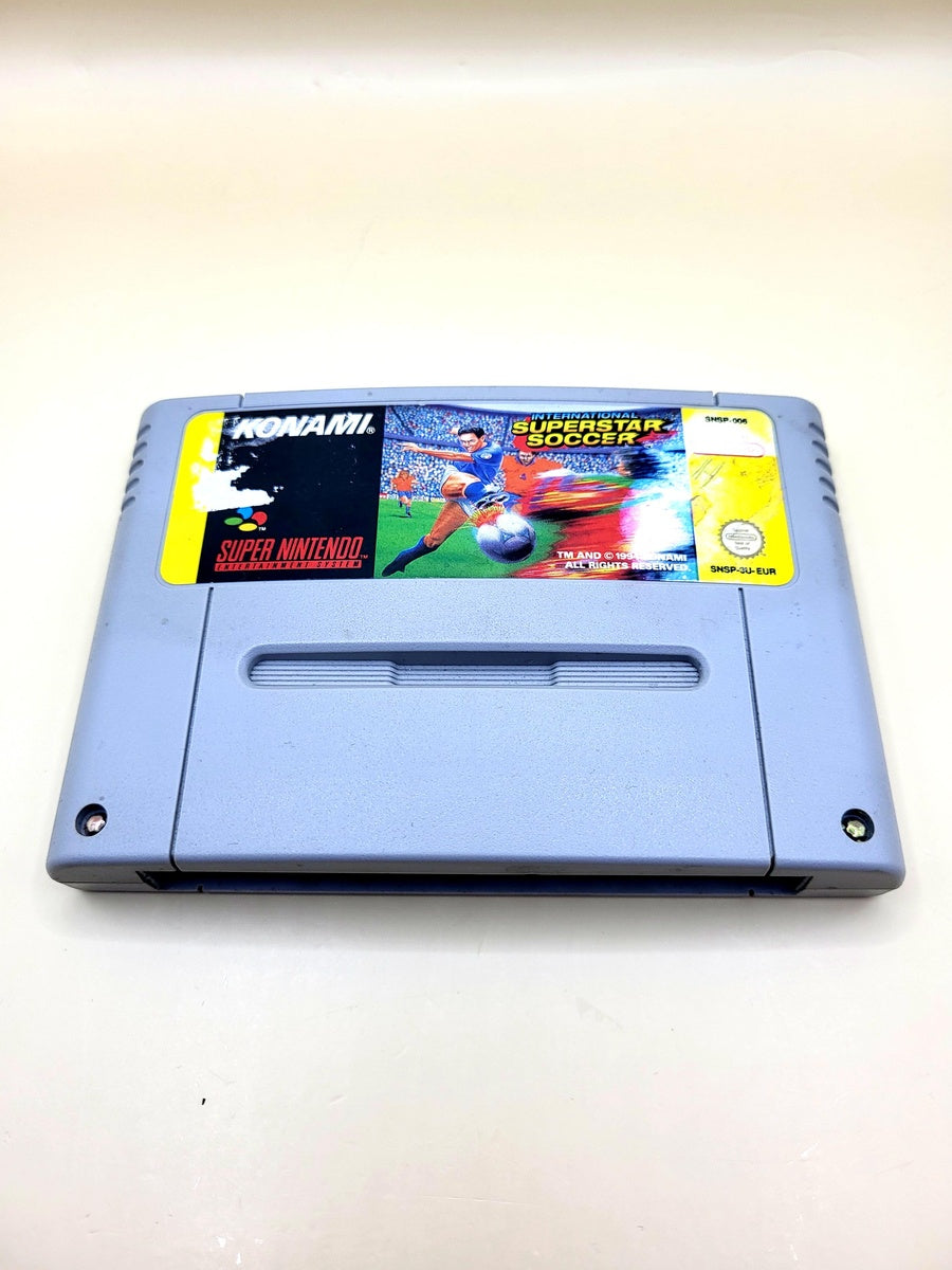 International Superstar Soccer - Super Nintendo SNES