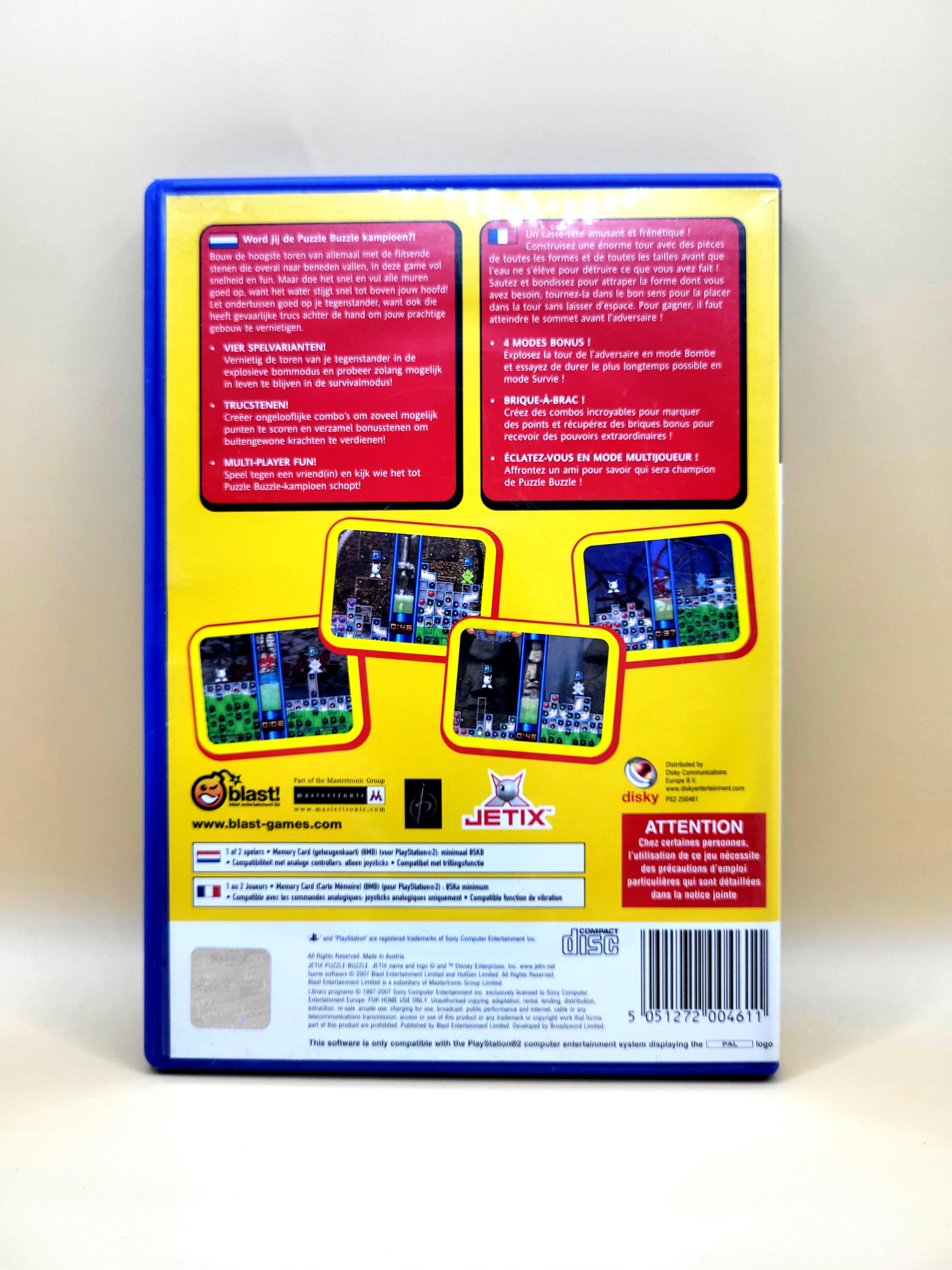Jetix Puzzle Buzzle - PlayStation 2 -PS2