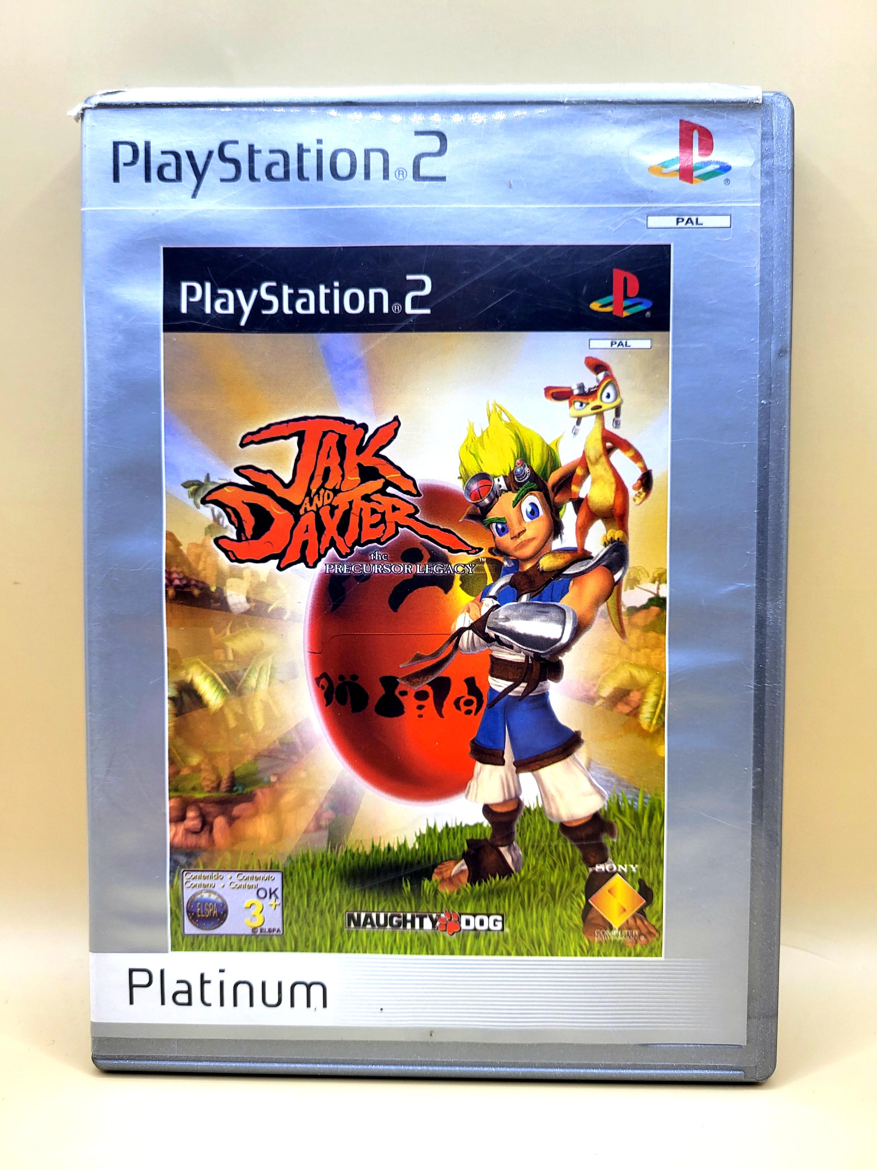 Jak and Daxter The Precursor Legaxy Platinum PlayStation 2 PS2 Voorkant