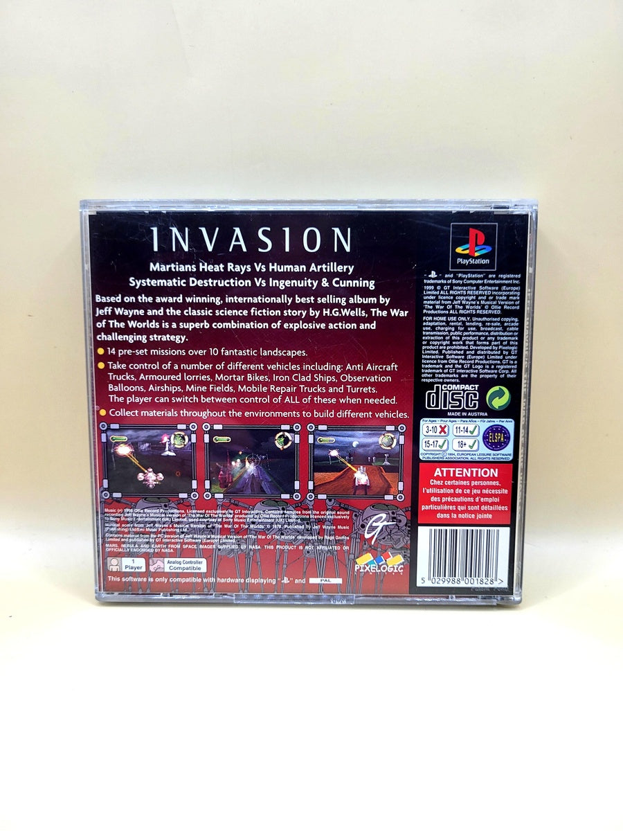Jeff Wayne's The War of the Worlds - PlayStation 1 - PS1