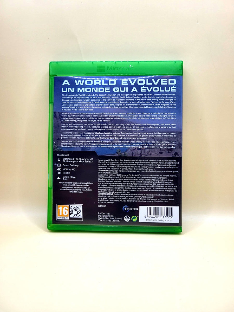 Jurassic World Evolution 2 - Xbox Series X