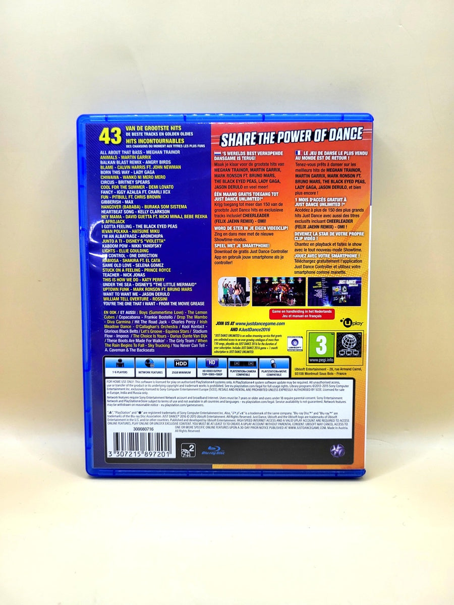 Just Dance 2016 - PlayStation 4 - PS4