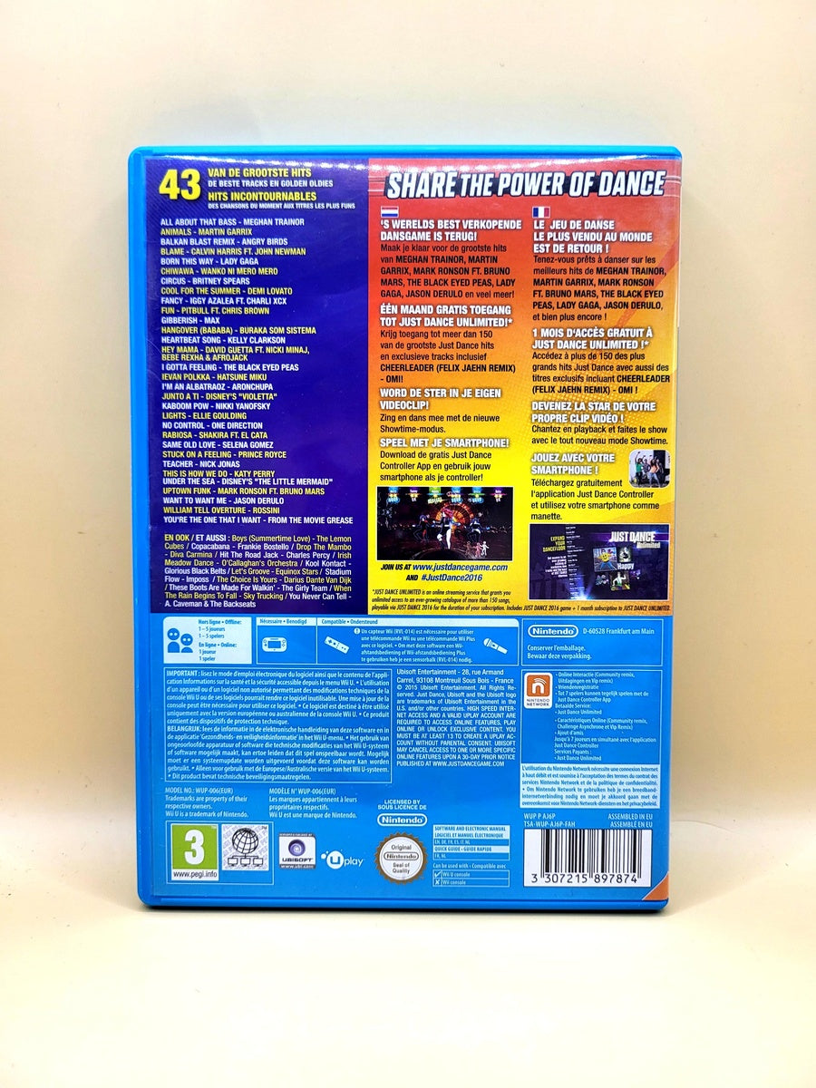 Just Dance 2016 - Nintendo Wii U