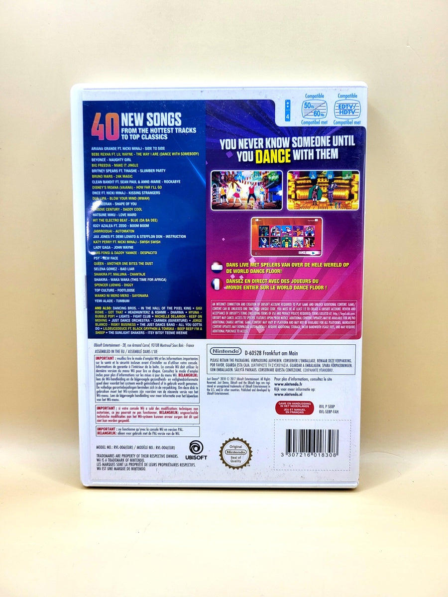 Just Dance 2018 - Nintendo Wii