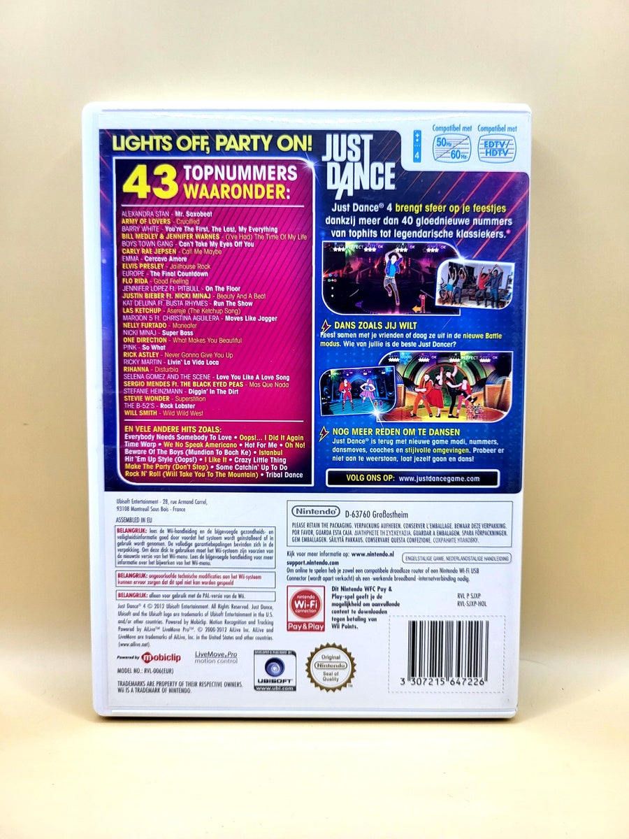 Just Dance 4 - Nintendo Wii