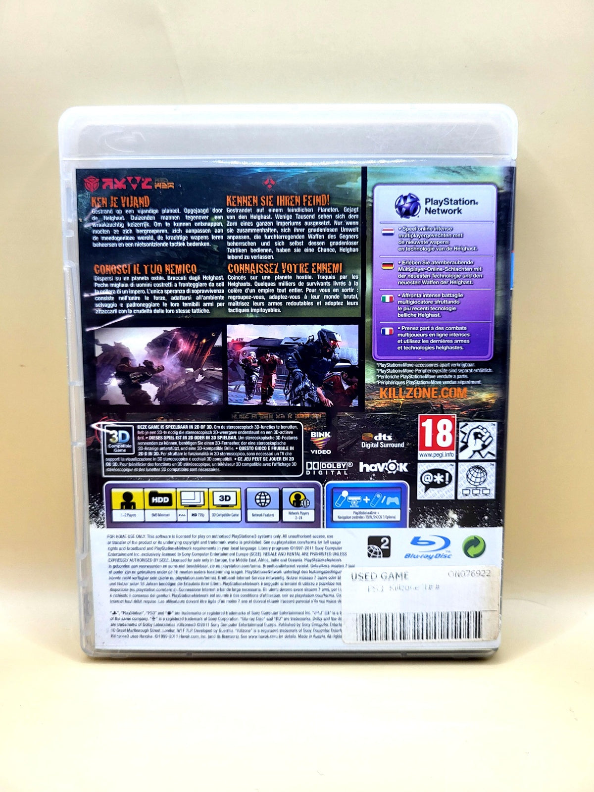 Killzone 3 - PlayStation 3 - PS3