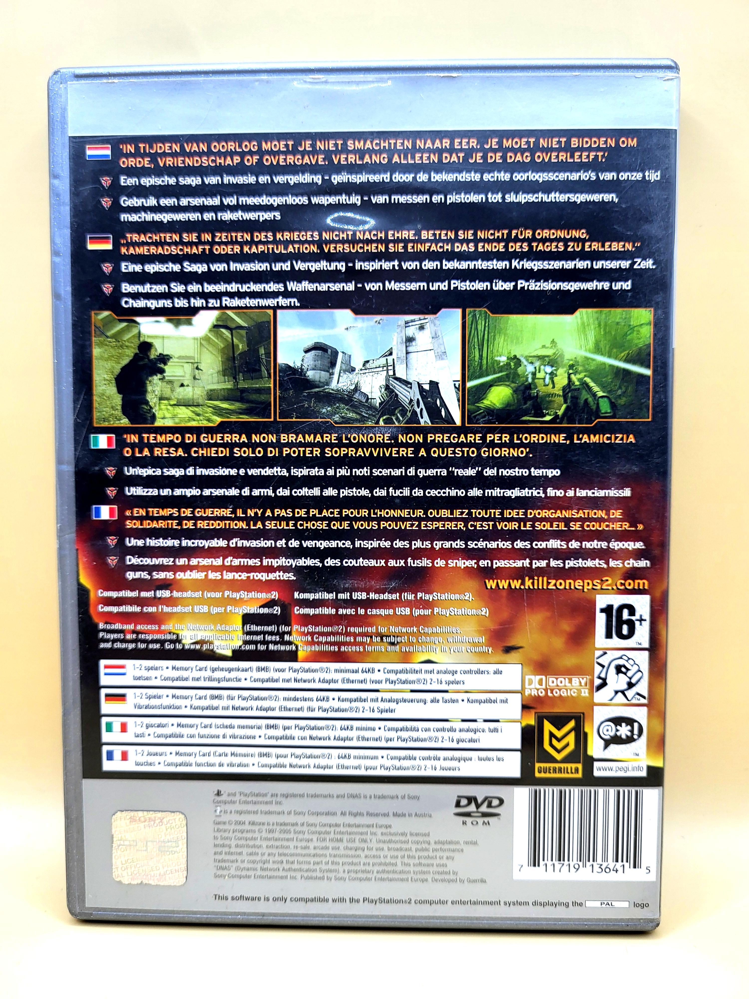 Killzone Platinum - PlayStation 2 - PS2