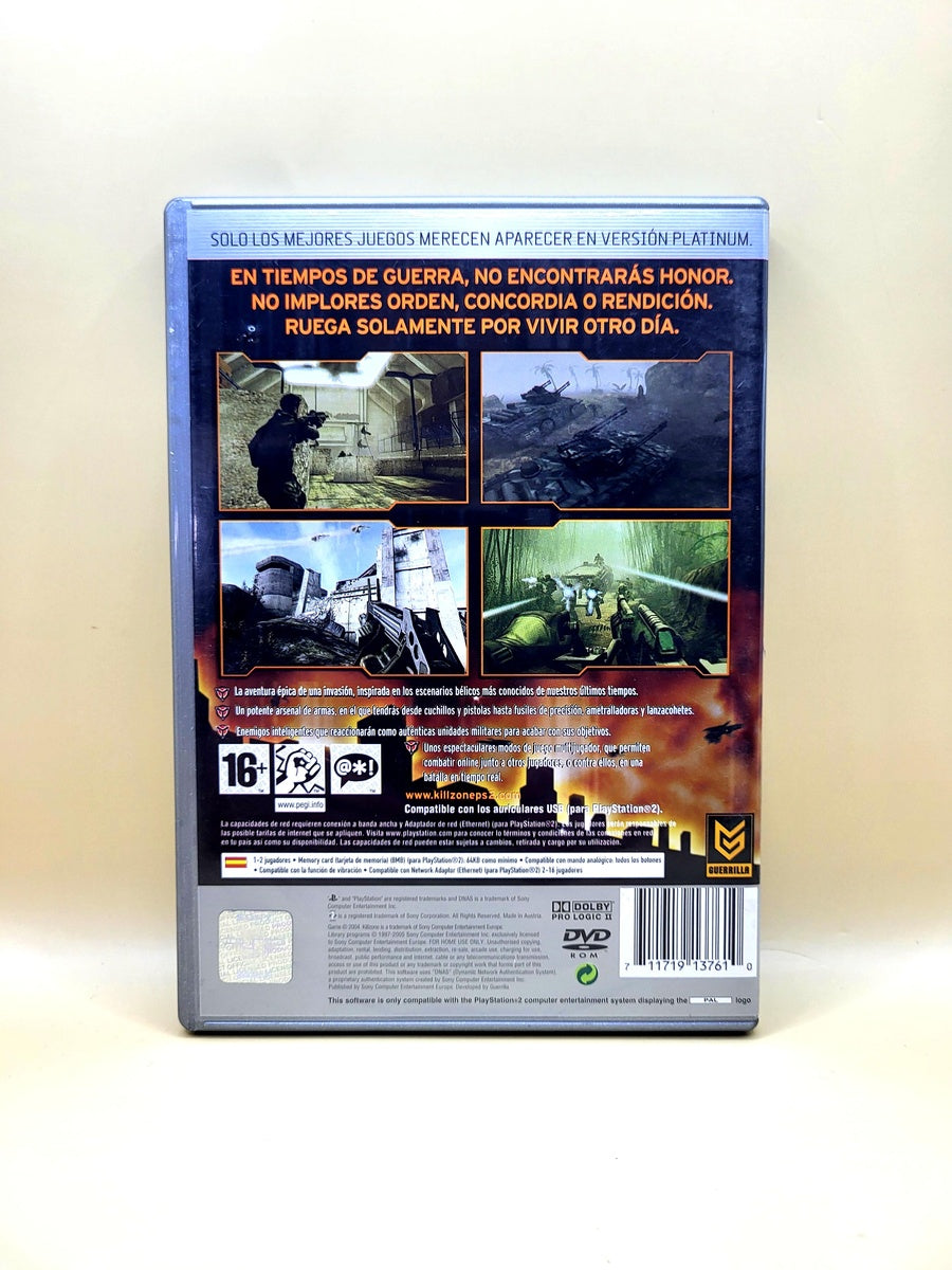 Killzone Platinum (Spaans Doosje) - PlayStation 2 - PS2